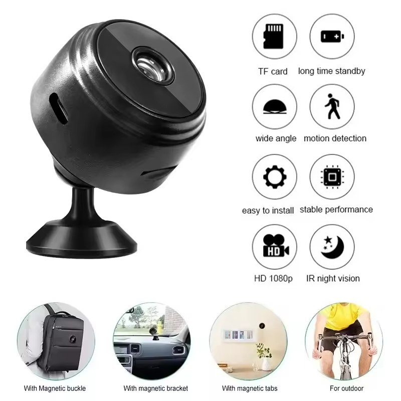 Home Security No Wifi - Câmera de Segurança A9 Mini WiFi