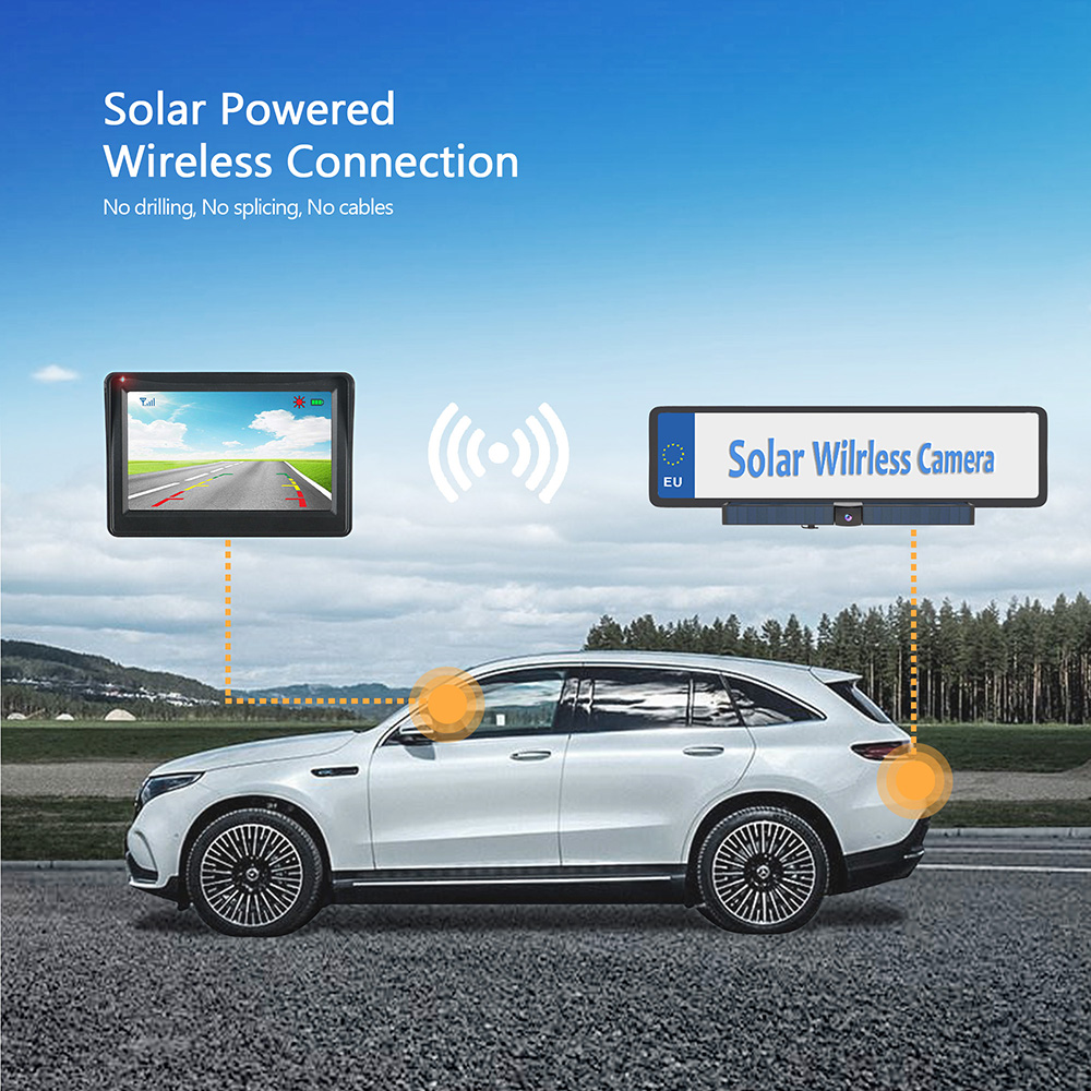 Camera Solar Wireless - Mais Recente Câmera Solar Sem Fio