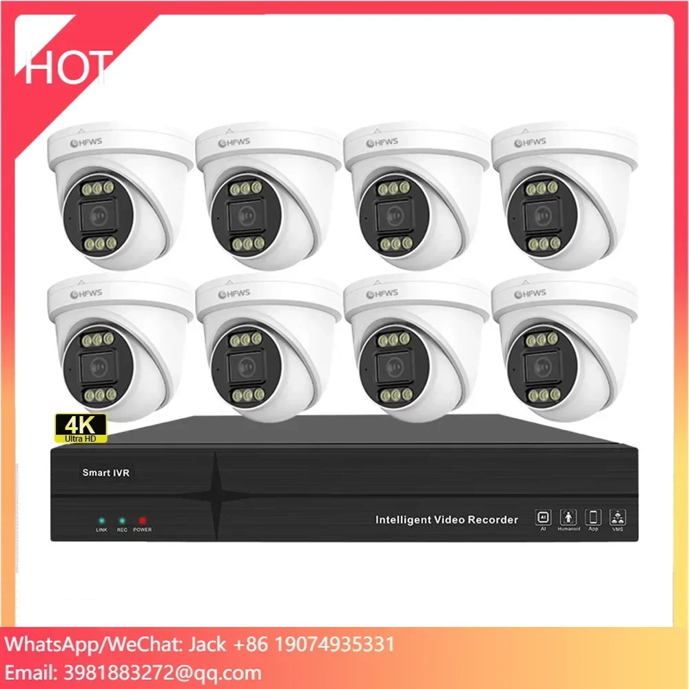 Home Security And Camera System - Câmera IP Dome OEM 8MP 4K