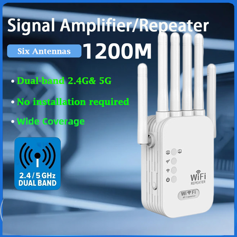 Home Security No Wifi - Repetidor WiFi Sem Fio KATORD 1200Mbps,