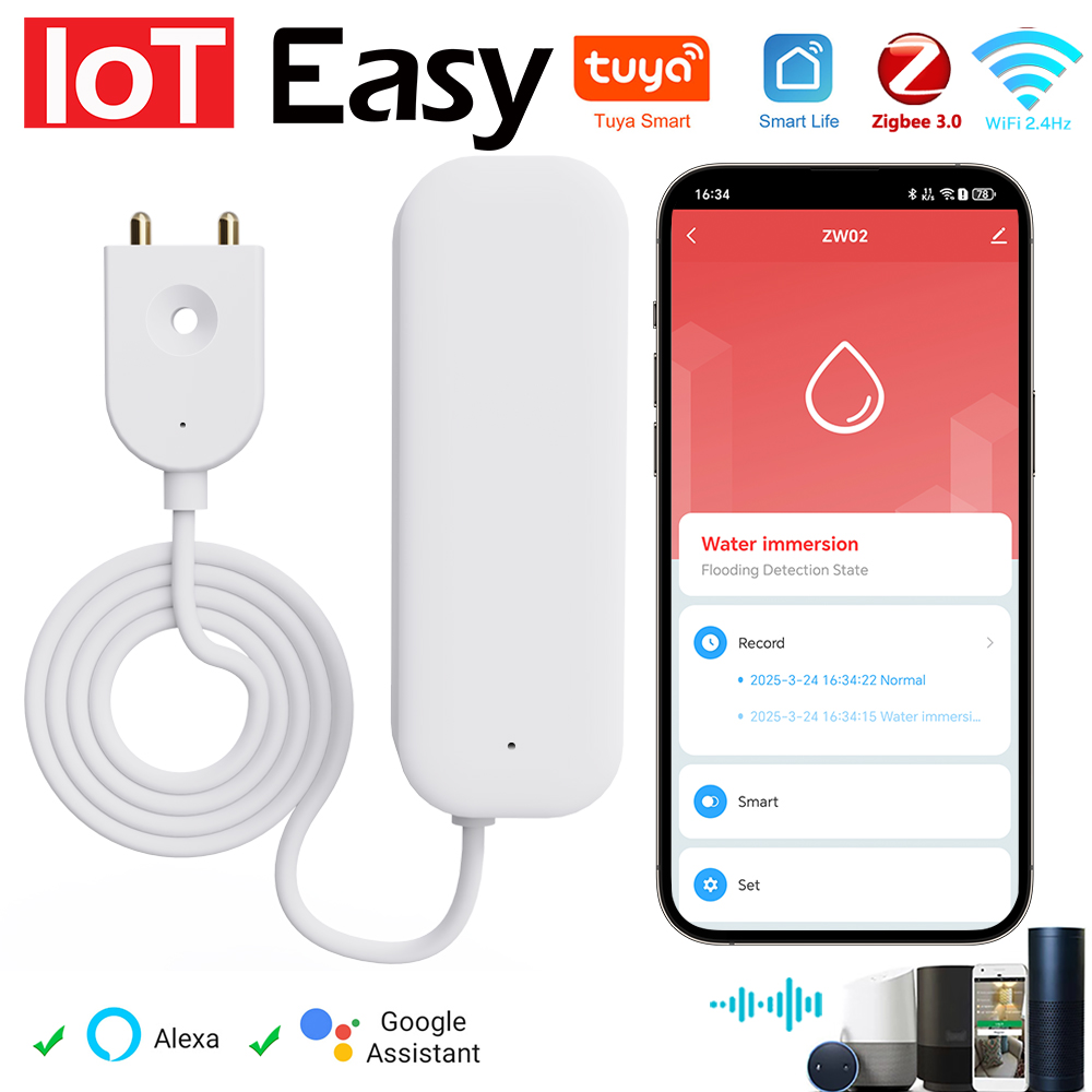 Home Security Guard - Tuya wifi zigbee sensor de água