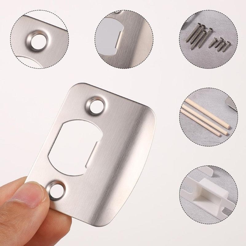 Home Security For Doors - Conjunto placas greves porta elegante conjunto