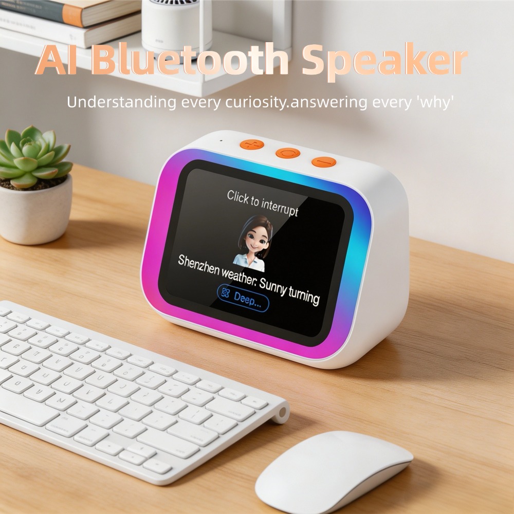 Home Security Electronics - Caixa de Som Bluetooth AI 5.4