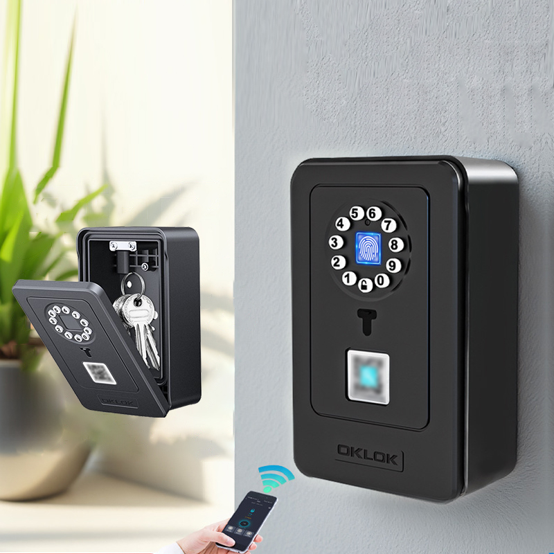 Home Security For Doors - Cofre Inteligente com Design de Cadeado