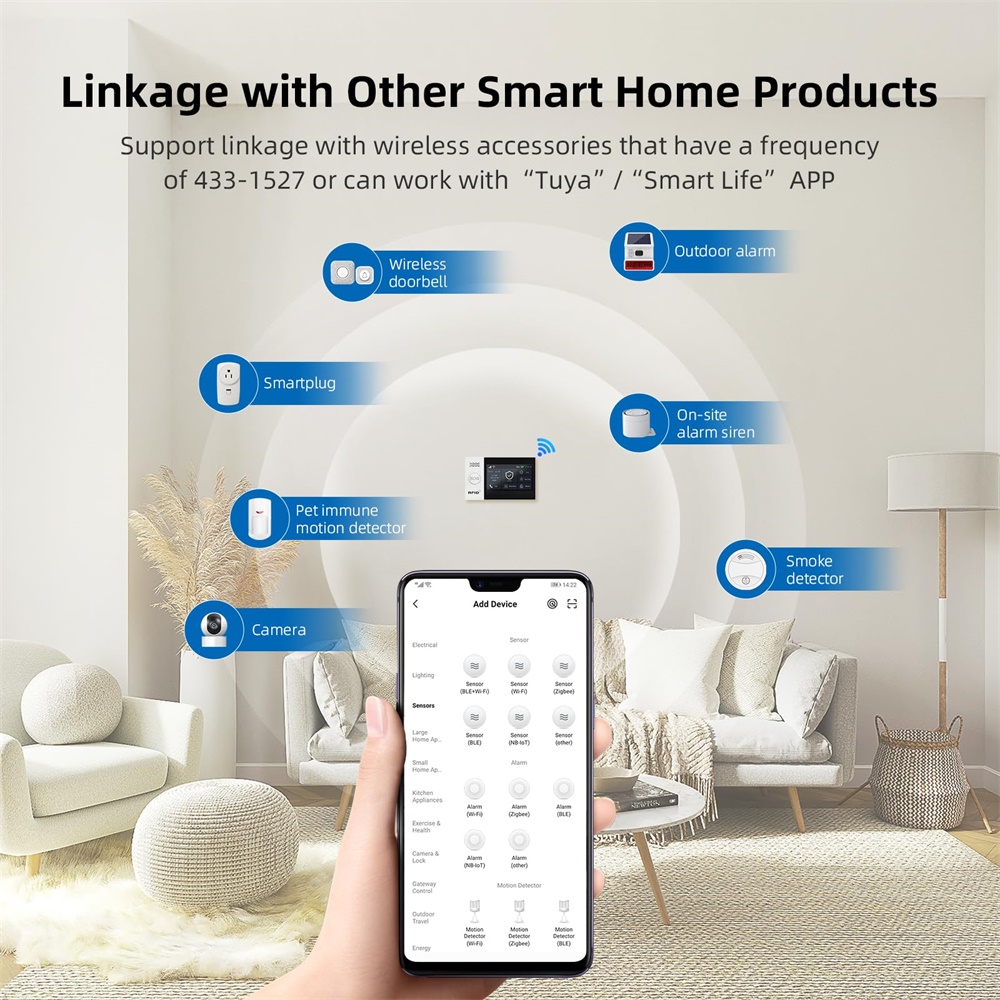 Sistema de Alarme Inteligente  - Home Security No Wifi avaliação e preço