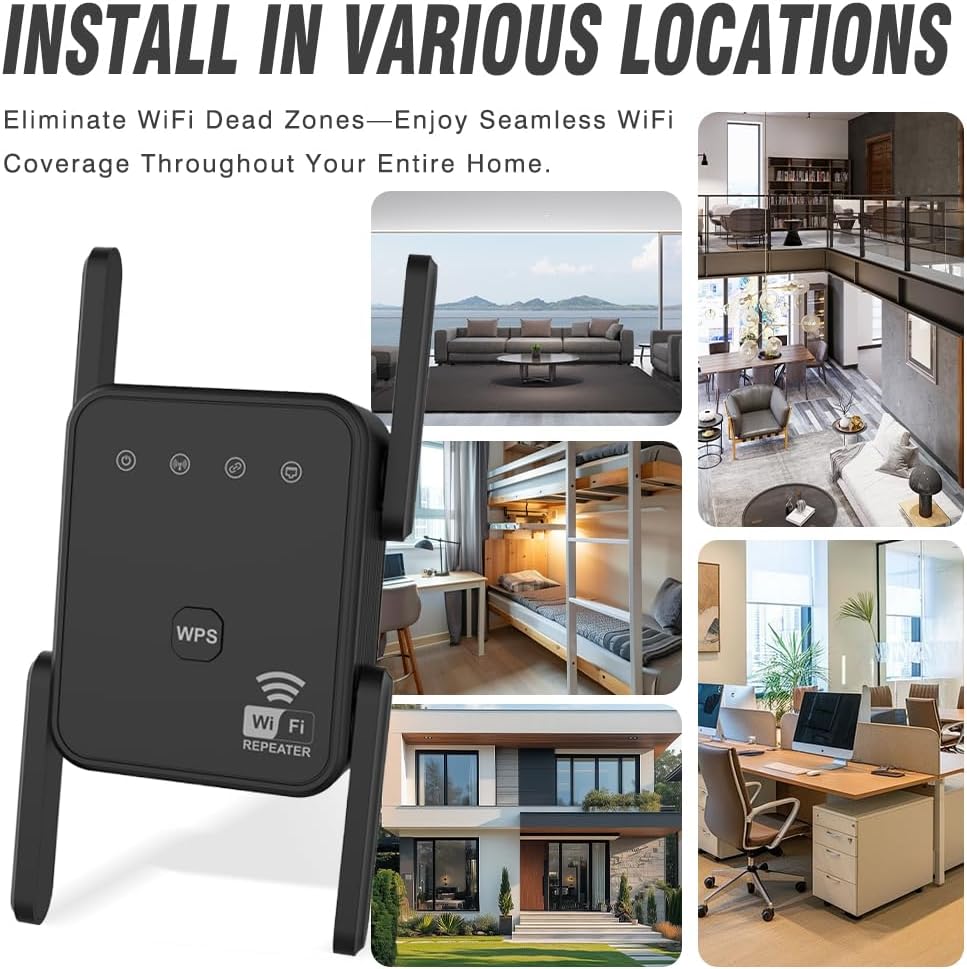 Novo Repetidor WiFi 2026 300Mb - Home Security No Wifi avaliação e preço
