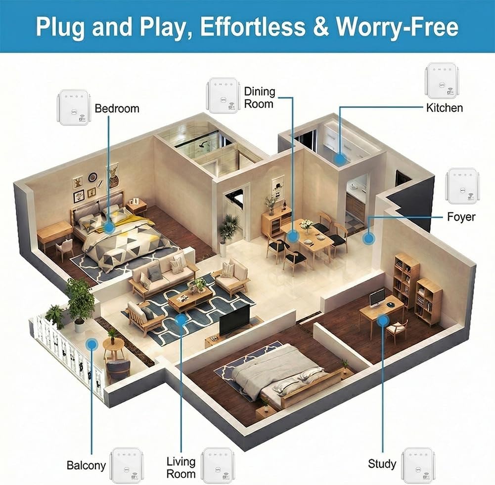 Novo Repetidor WiFi 2026 300Mb - Home Security No Wifi avaliação e preço