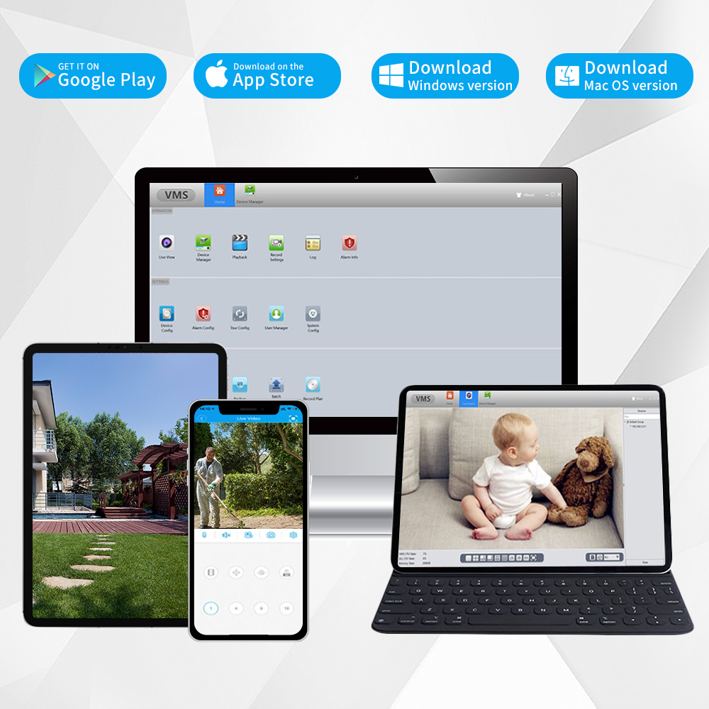 Kit de Sistema de Câmera de Se - Home Security And Camera System avaliação e preço
