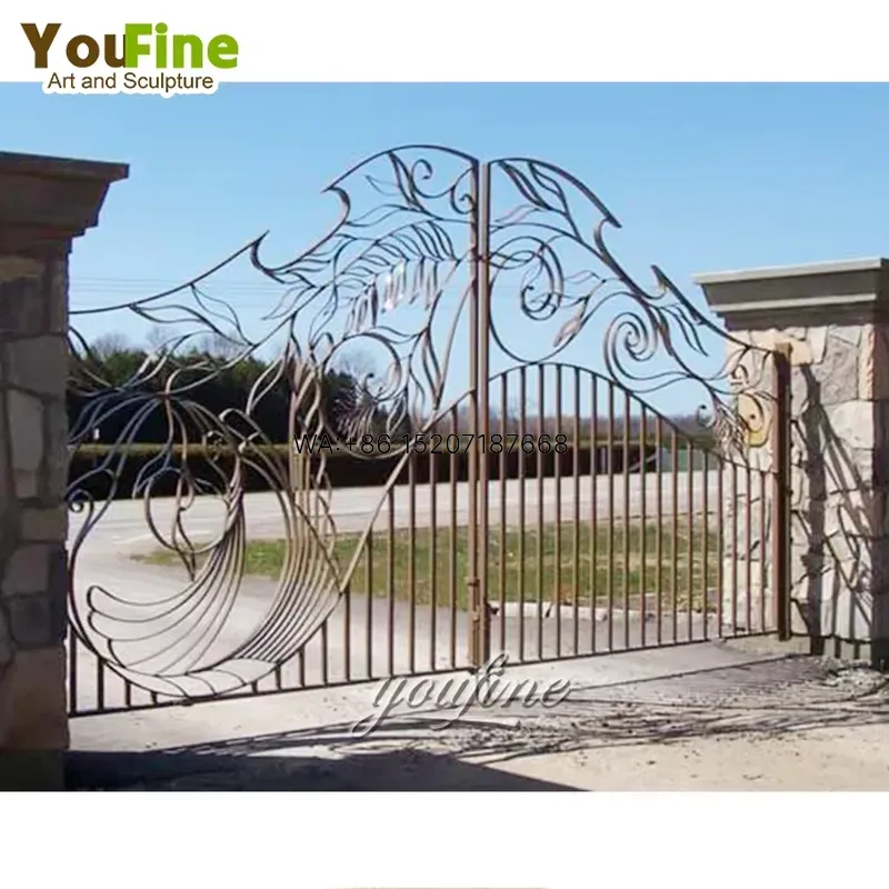 Wmwmnu Portão Gigante de Ferro - Home Security For Doors avaliação e preço