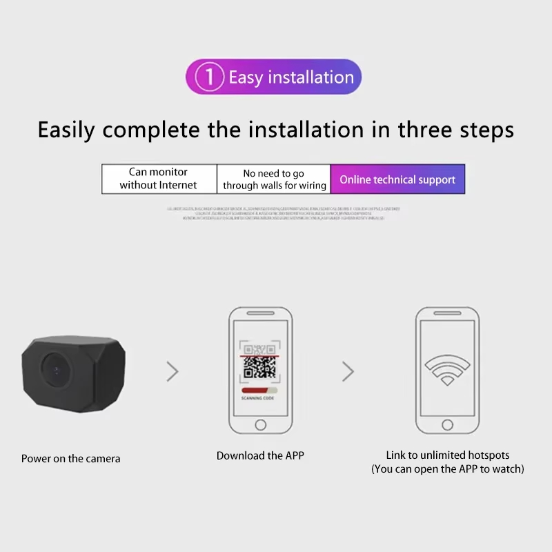 Câmera de segurança wi-fi 4k h - Home Security Electronics avaliação e preço