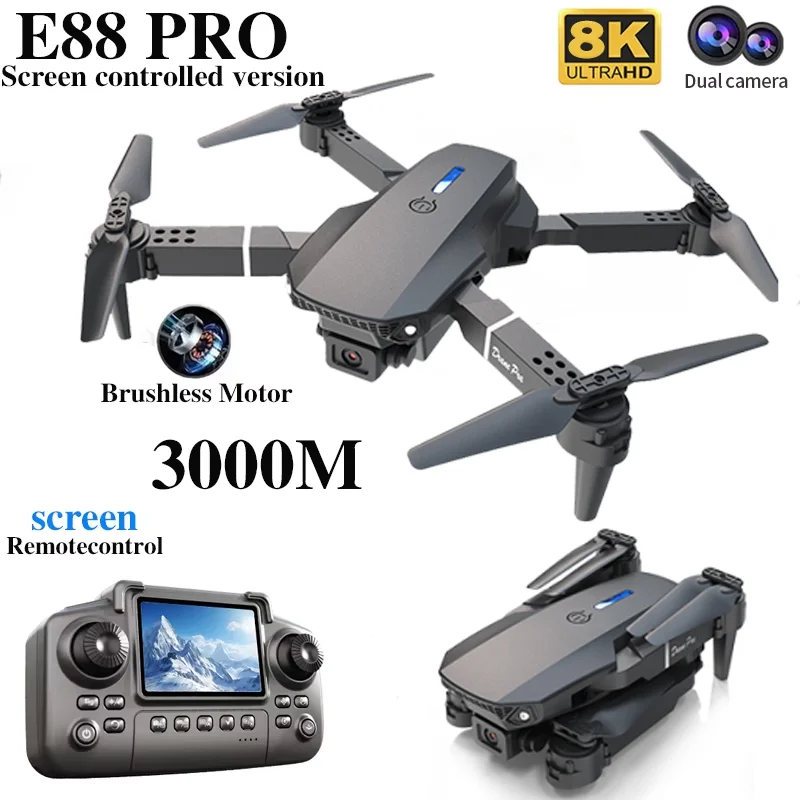 Drone Profissional E88 PRO com - Home Security Cameras Outdoor avaliação e preço
