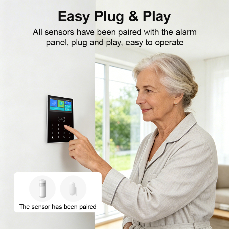 Sistema de alarme residencial  - Home Security No Monthly Fee avaliação e preço