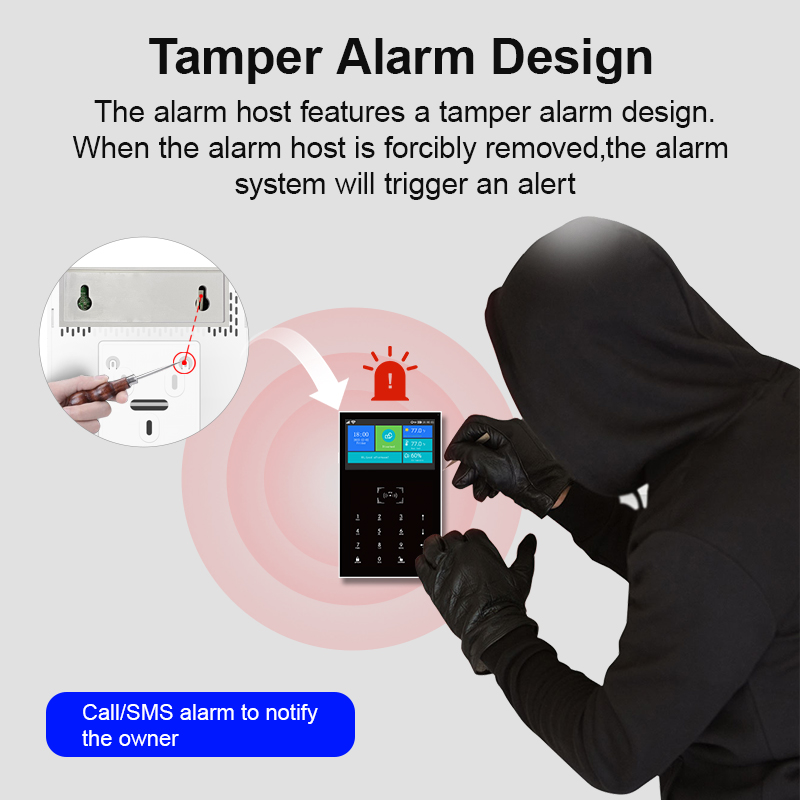 Sistema de alarme residencial  - Home Security No Monthly Fee avaliação e preço