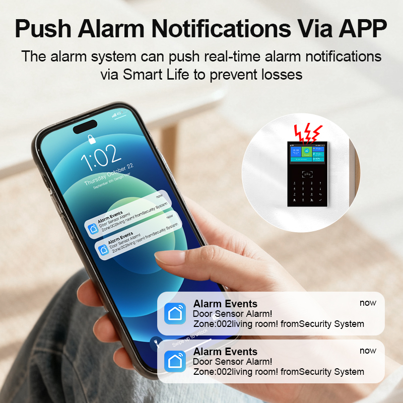 Sistema de alarme residencial  - Home Security No Monthly Fee avaliação e preço