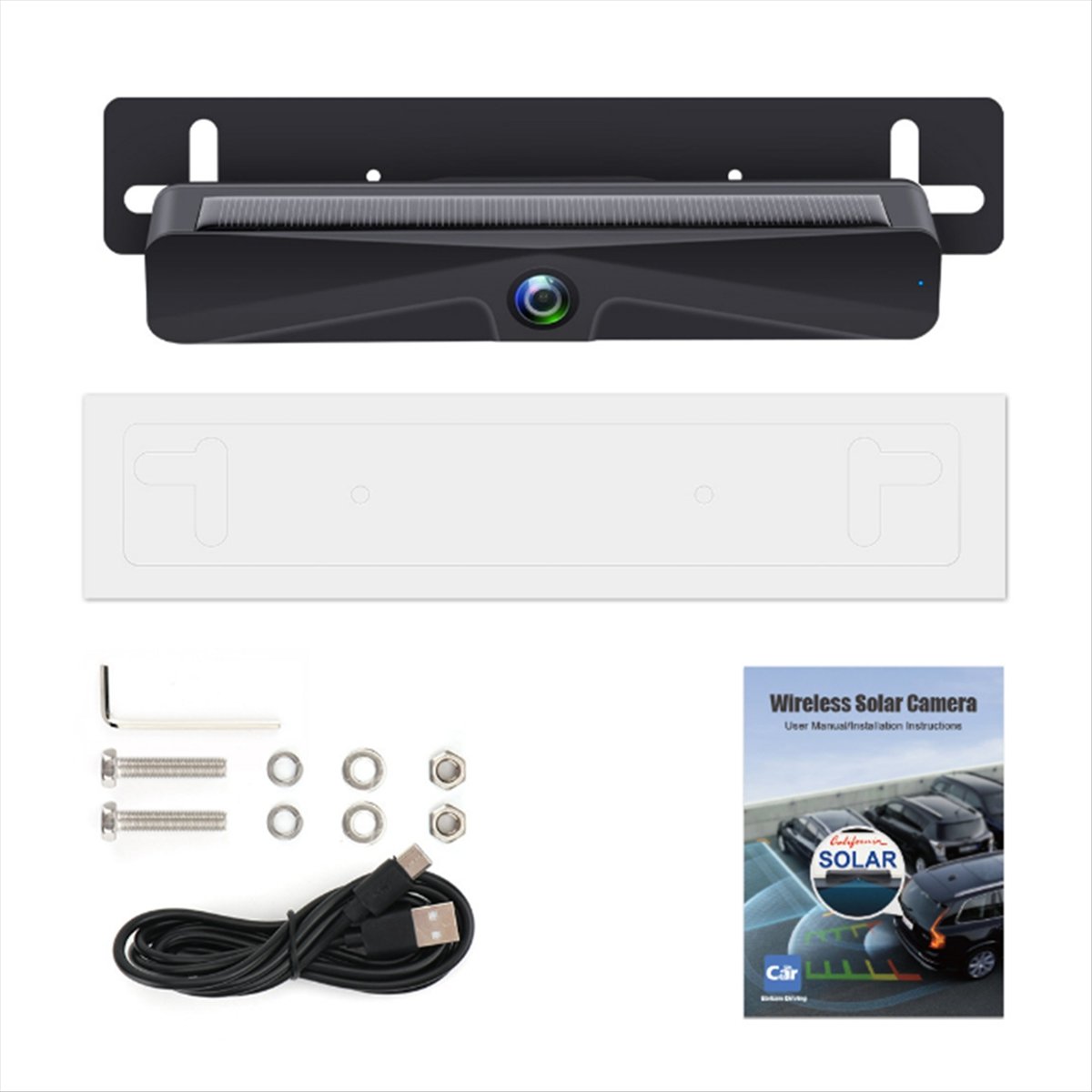Compatível com câmera de ré pa - Camera Solar Wireless avaliação e preço