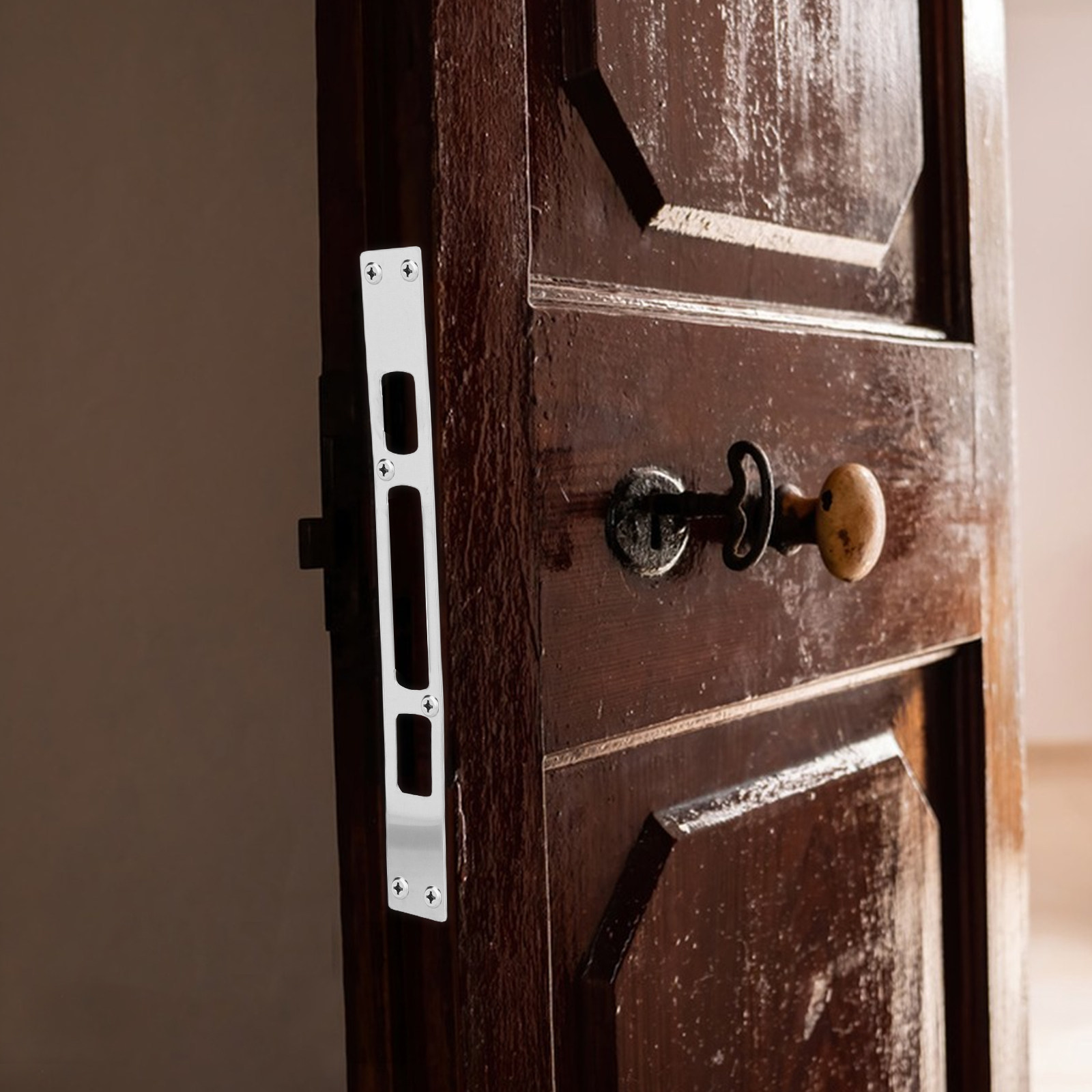 2 Peças de Ferrolho de Porta e - Home Security Bars avaliação e preço