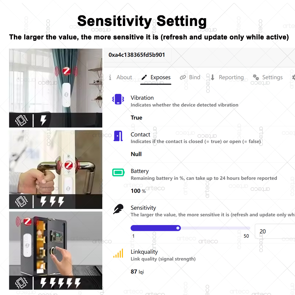 Inteligente zigbee 3.0 sensor  - Home Security With Alarm avaliação e preço