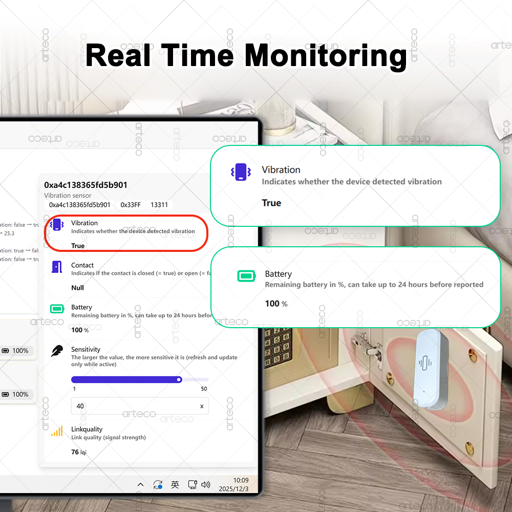 Inteligente zigbee 3.0 sensor  - Home Security With Alarm avaliação e preço