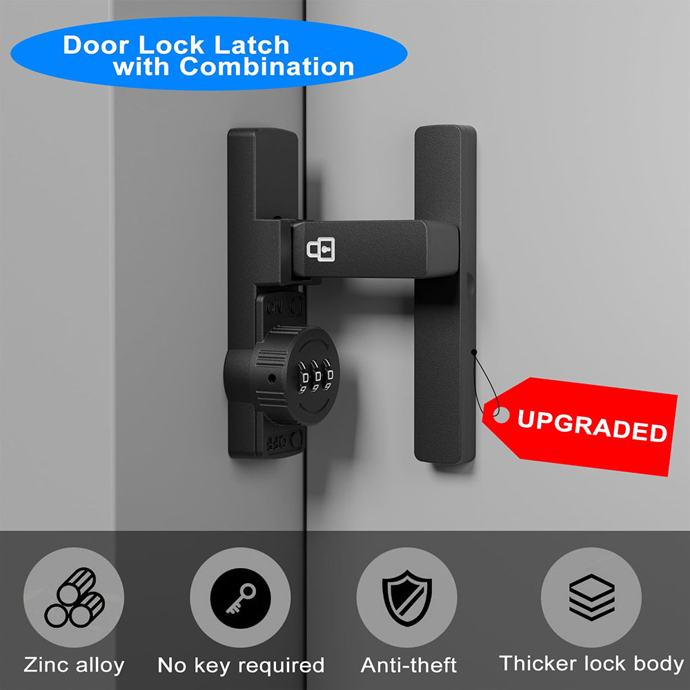 Fechadura de porta de celeiro  - Home Security For Doors avaliação e preço