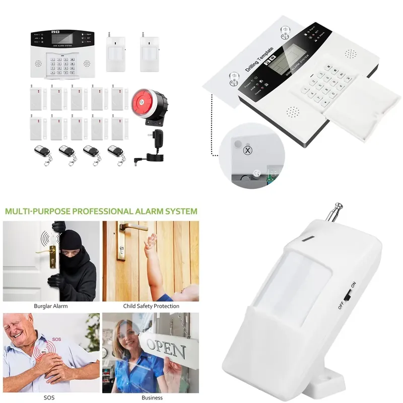 Kit de Alarme Contra Roubo par - Home Security With Alarm avaliação e preço