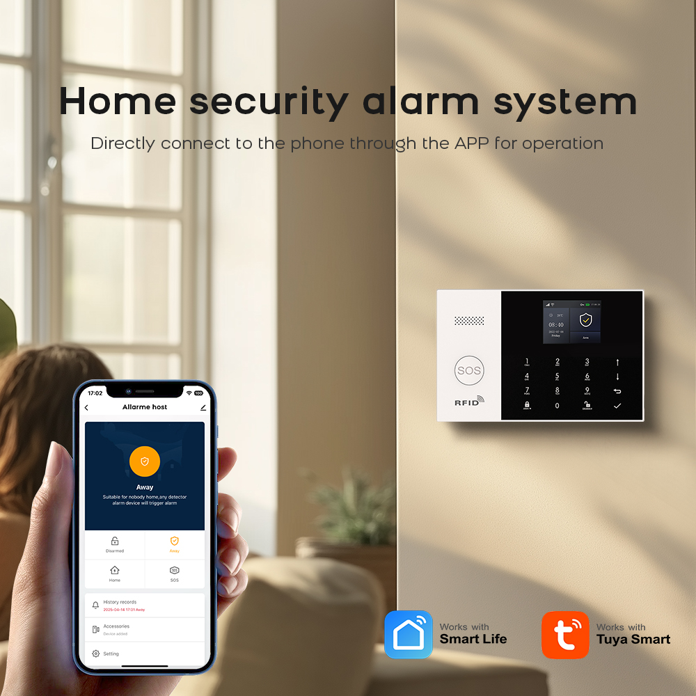 4g sistema de alarme segurança - Home Security No Wifi avaliação e preço