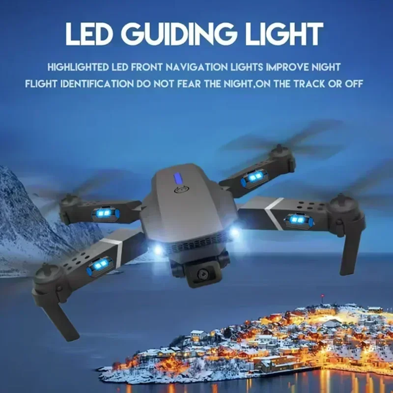 E88 pro wifi fpv drone grande  - Home Security Cameras Outdoor avaliação e preço