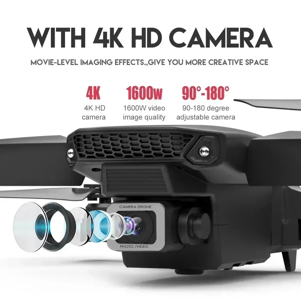 E88 pro wifi fpv drone grande  - Home Security Cameras Outdoor avaliação e preço