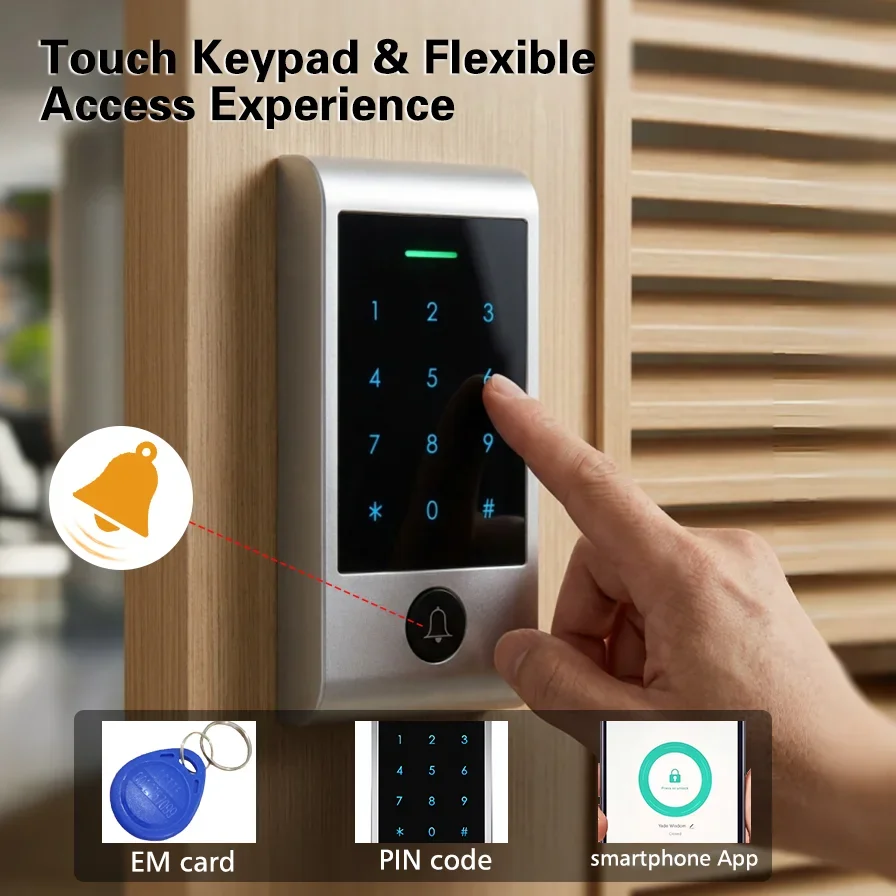 Sistema de Acesso com Teclado  - Home Security For Doors avaliação e preço