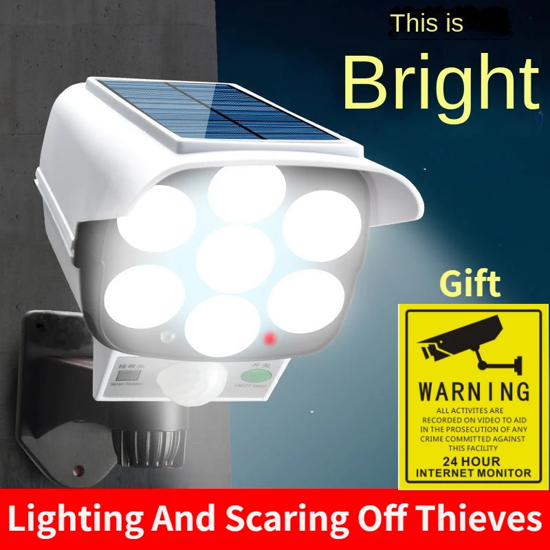 Luz solar ao ar livre sensor d - Home Security Guard avaliação e preço