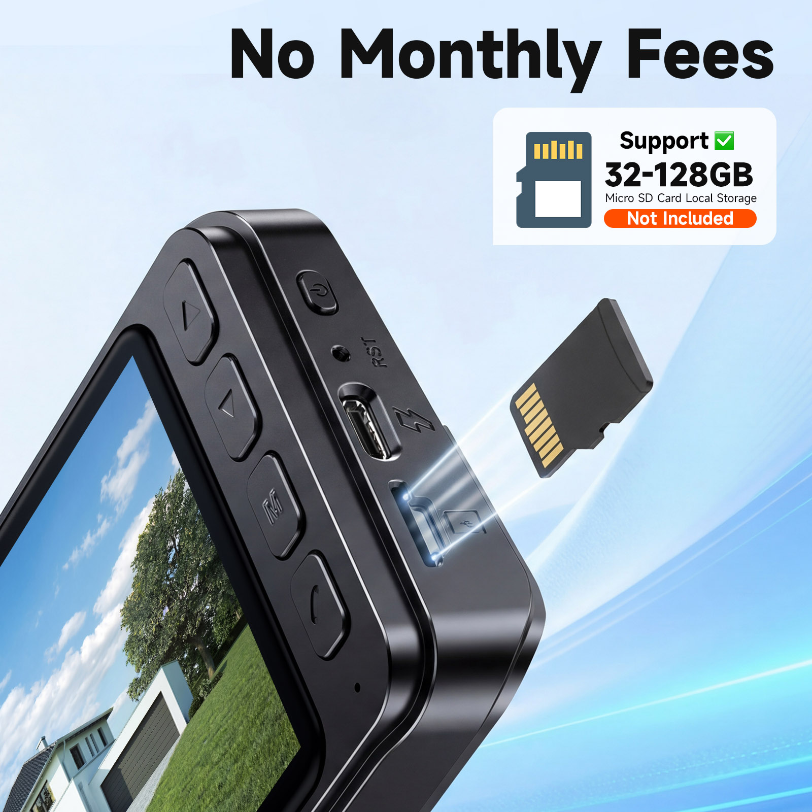 Câmera de Vídeo Porteiro HD co - Home Security No Monthly Fee avaliação e preço
