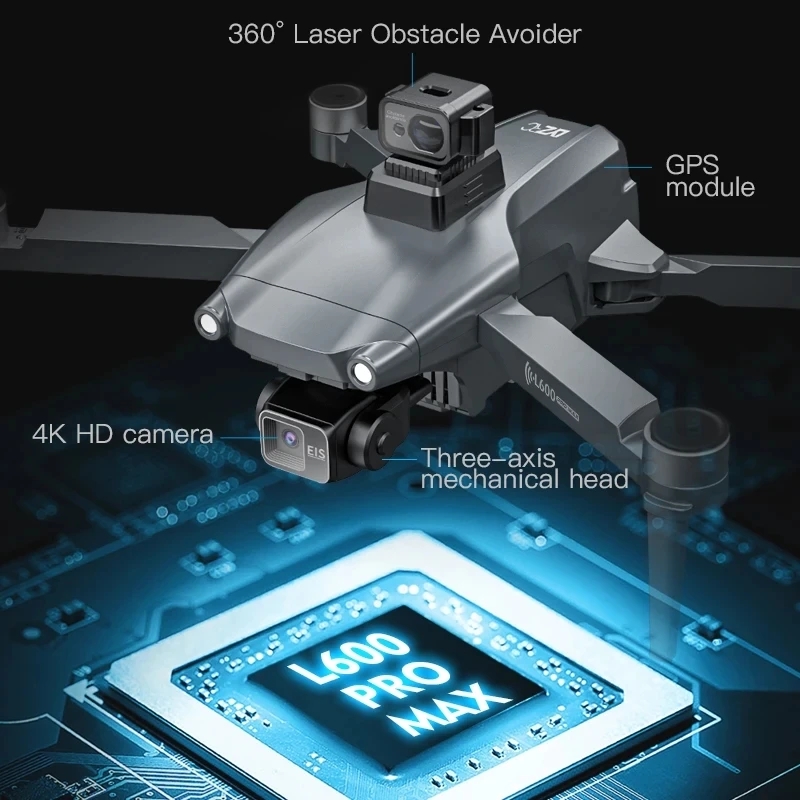 L600 pro max gps drone profiss - Home Security Cameras Outdoor avaliação e preço