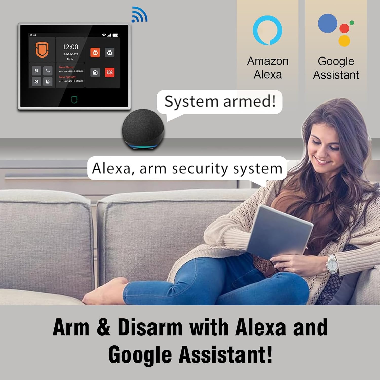 Wolf-guard 7 polegadas tela se - Home Security No Wifi avaliação e preço