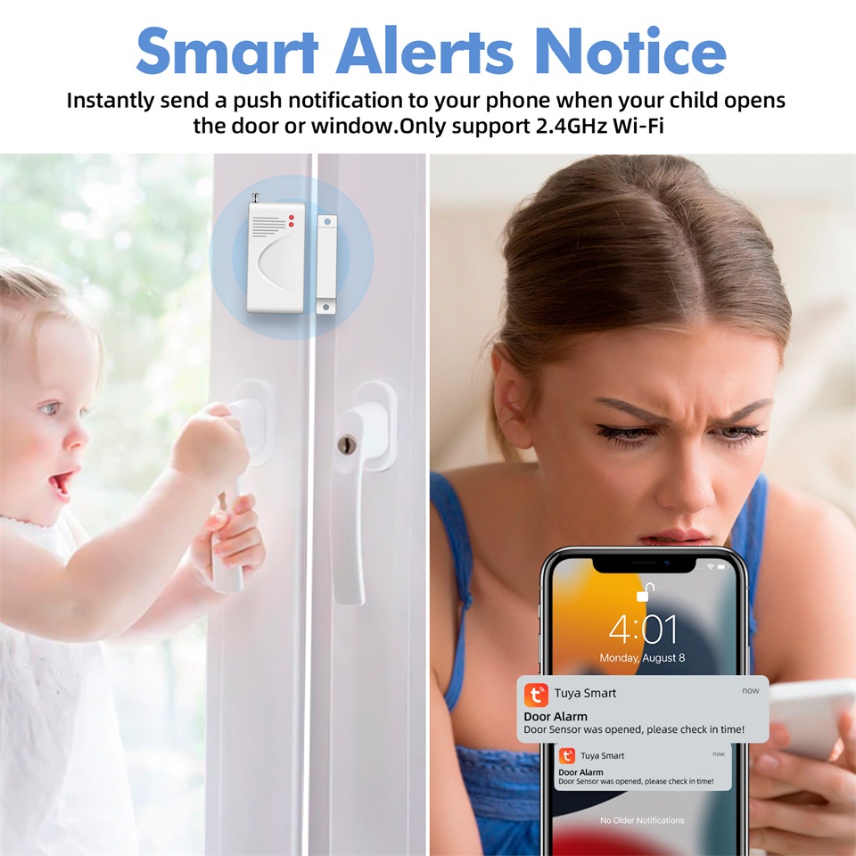 Kerui 120db sirene sistema de  - Home Security No Wifi avaliação e preço
