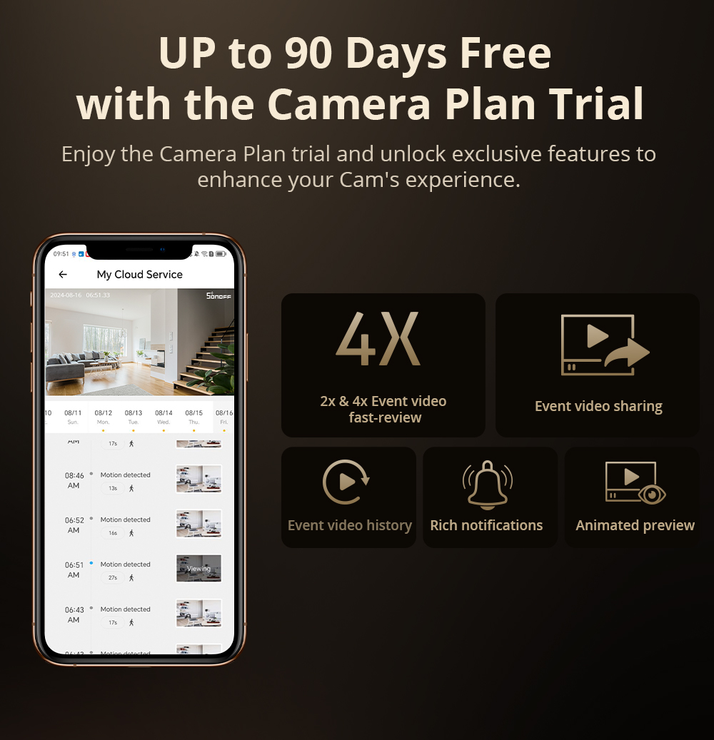 Sonoff cam magro gen2 wifi câm - Home Security No Wifi avaliação e preço