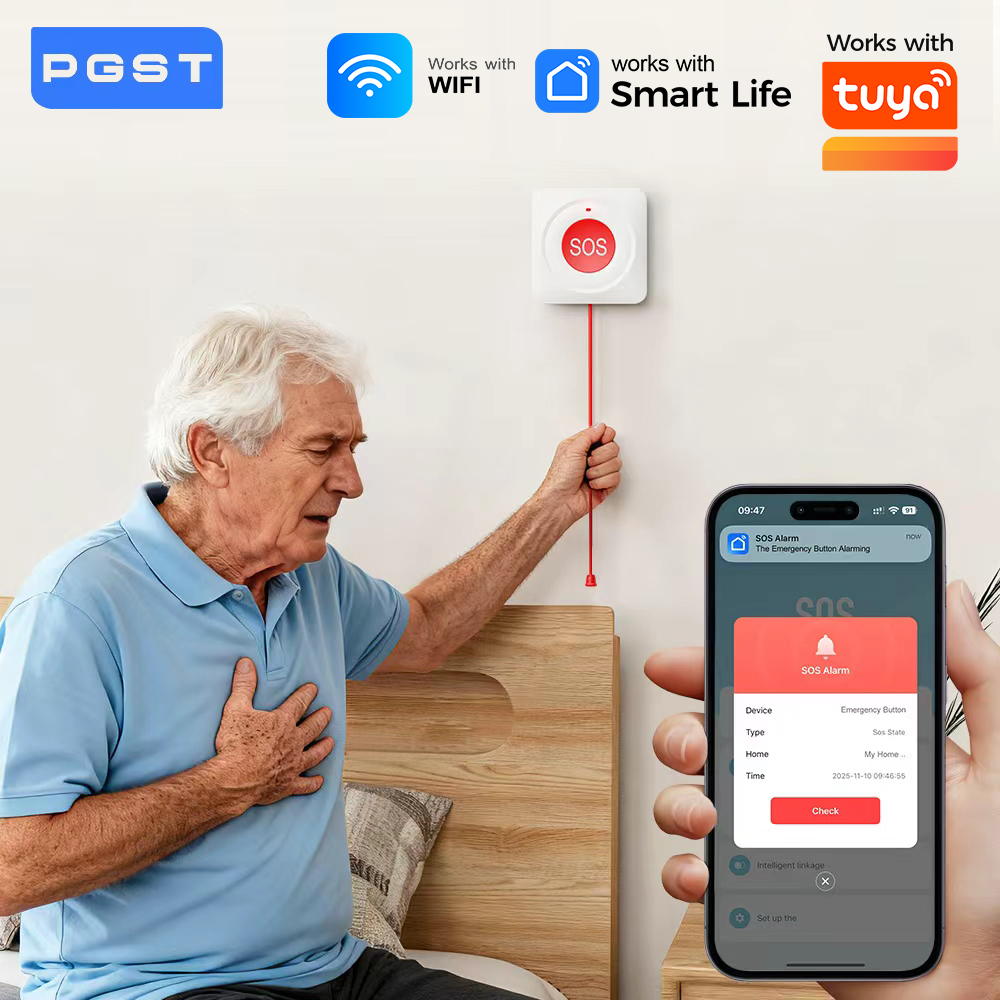 Botão SOS WIFI Zigbee Compatív - Home Security Guard avaliação e preço