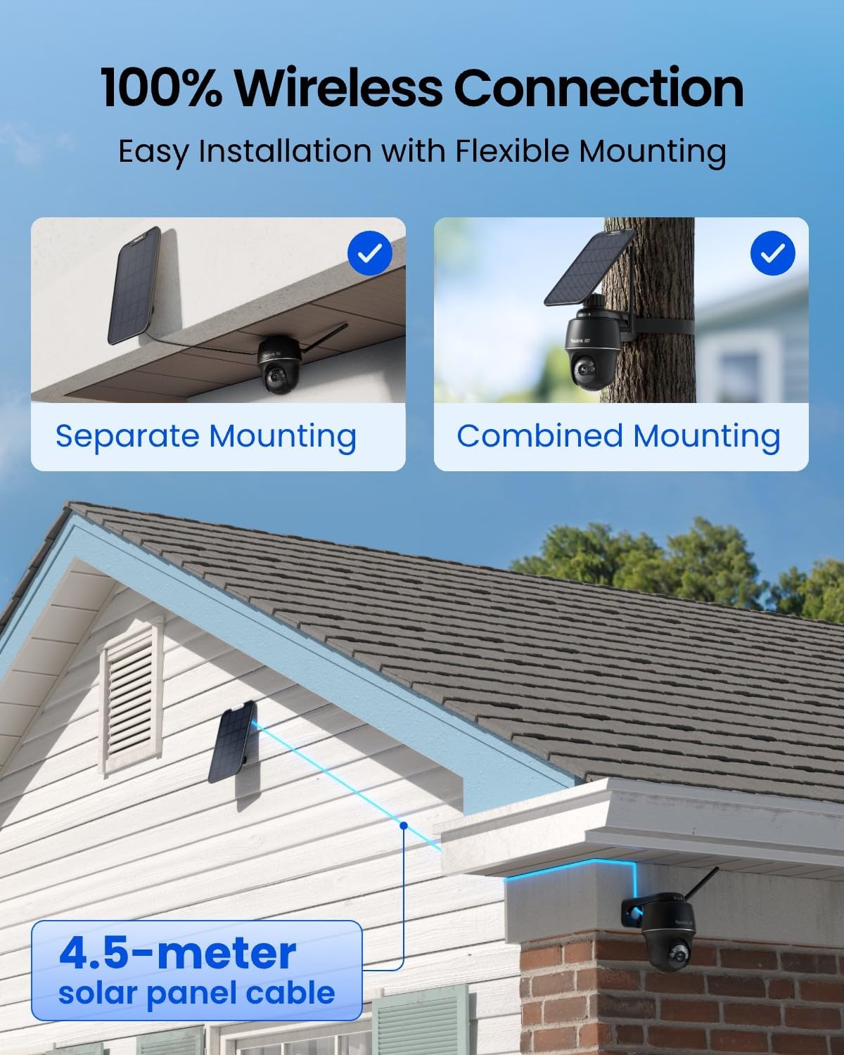 Câmera de Segurança Solar Sem  - Home Security No Monthly Fee avaliação e preço