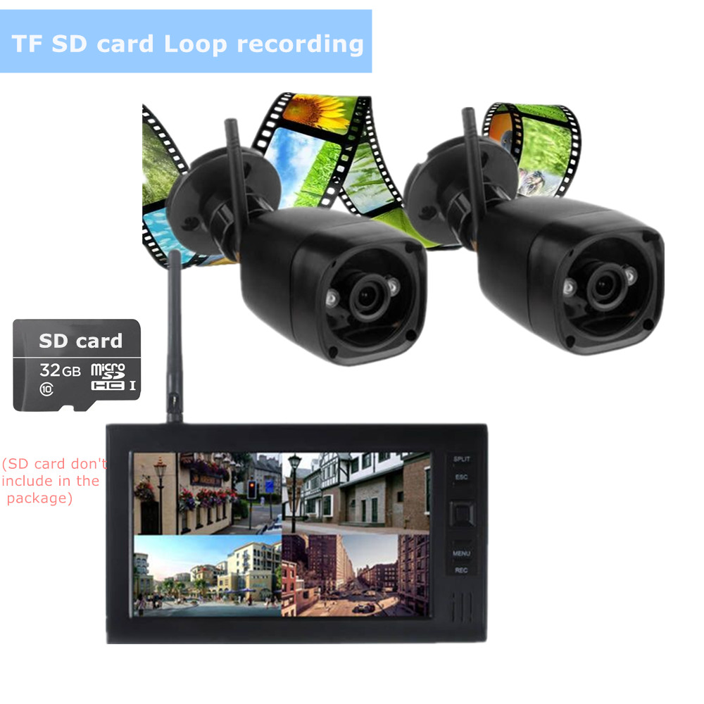 Sistema de segurança CCTV sem  - Home Security And Camera System avaliação e preço