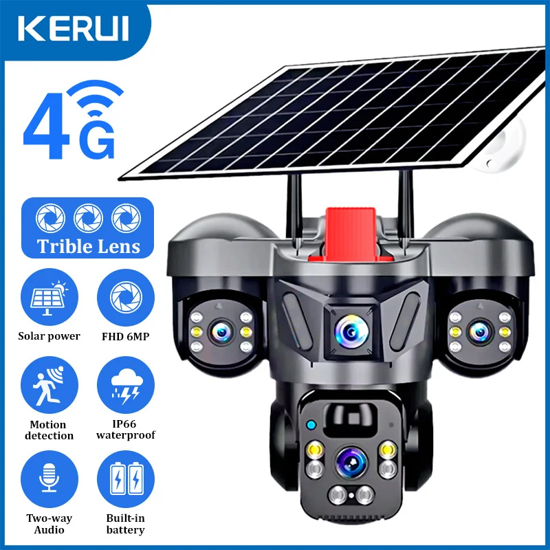 Kerui v380 pro ao ar livre ptz - Home Security Guard avaliação e preço