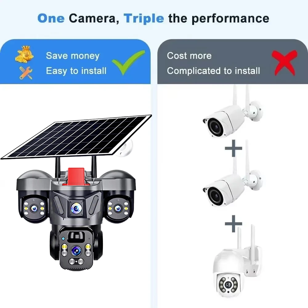 Kerui v380 pro ao ar livre ptz - Home Security Guard avaliação e preço
