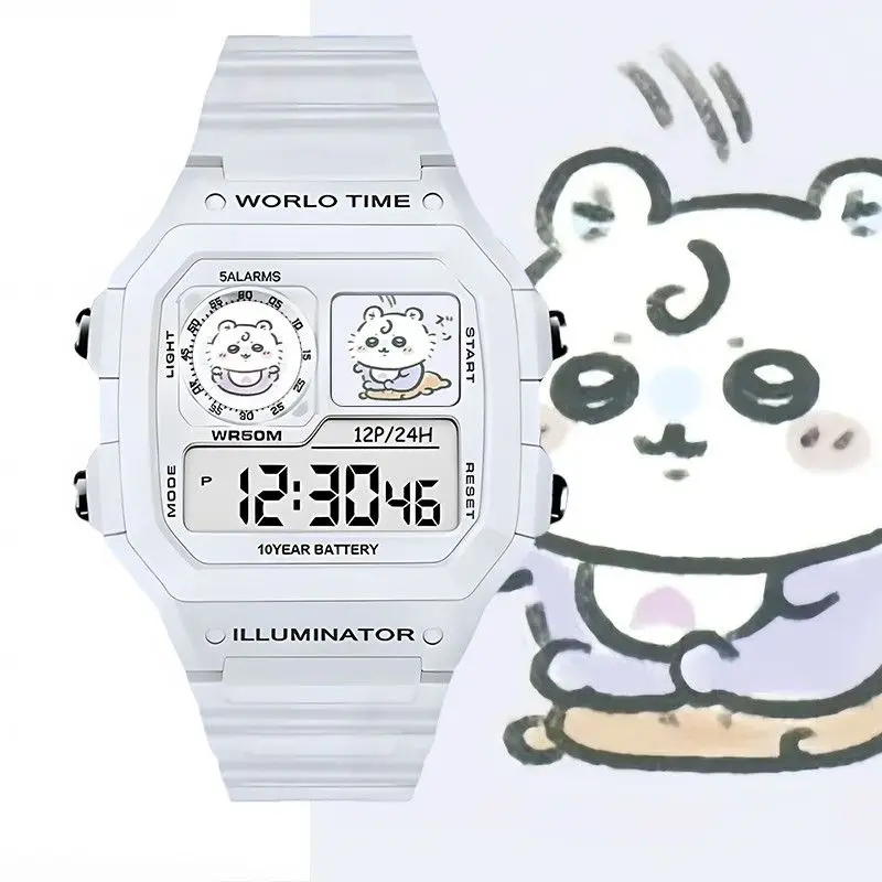 Relógio Digital Kawaii Chiikaw - Home Security Electronics avaliação e preço