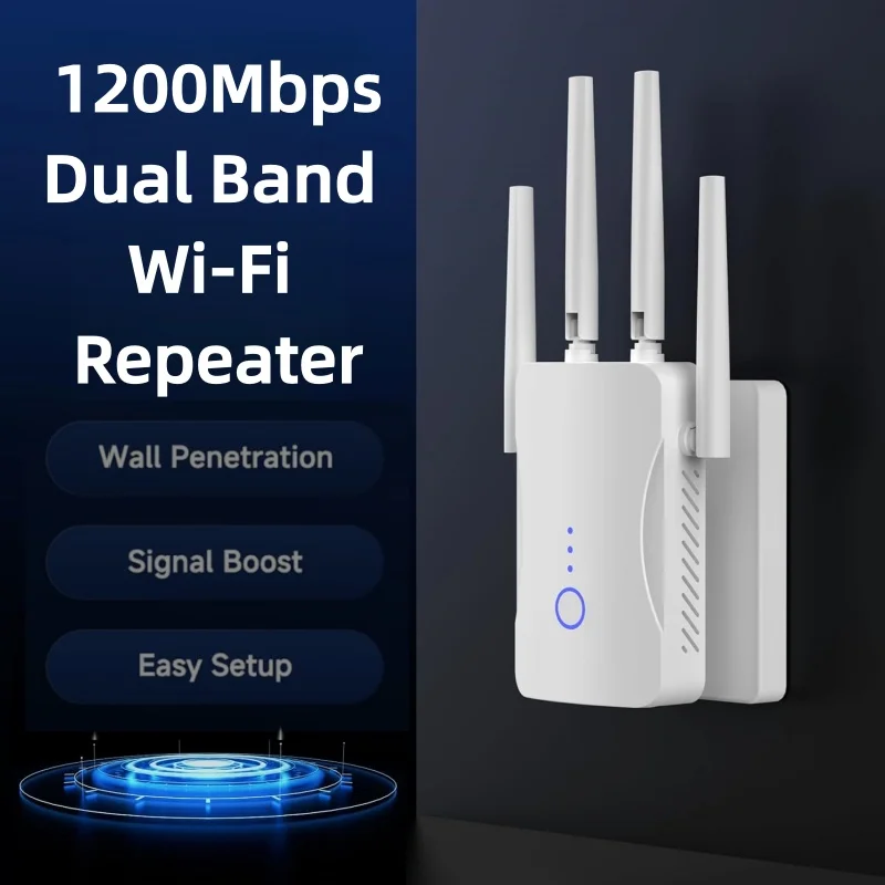 Repetidor WiFi Dual Band 2.4G/ - Home Security No Wifi avaliação e preço
