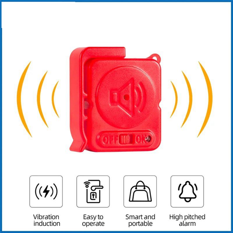 Sensores de Alarme de Vibração - Home Security With Alarm avaliação e preço