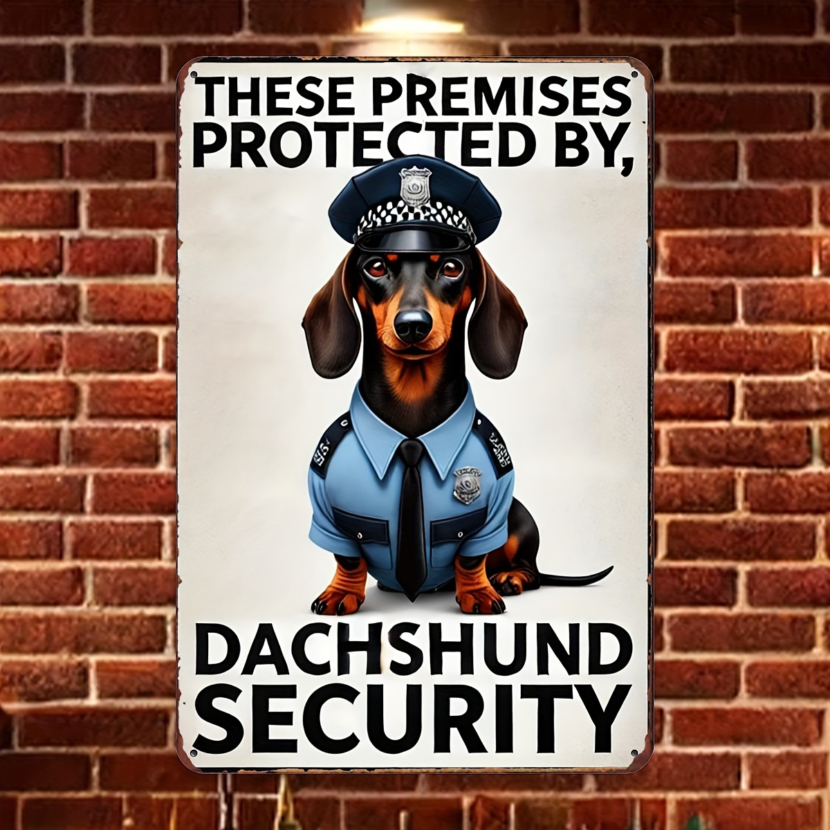 Placa de Metal Vertical Decora - Home Security Bars avaliação e preço