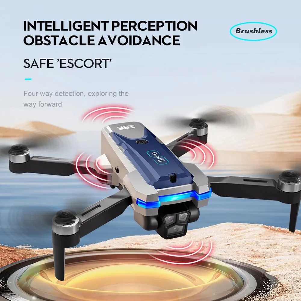 Dobrável RC S8S GPS Drone, 5G  - Home Security Cameras Outdoor avaliação e preço